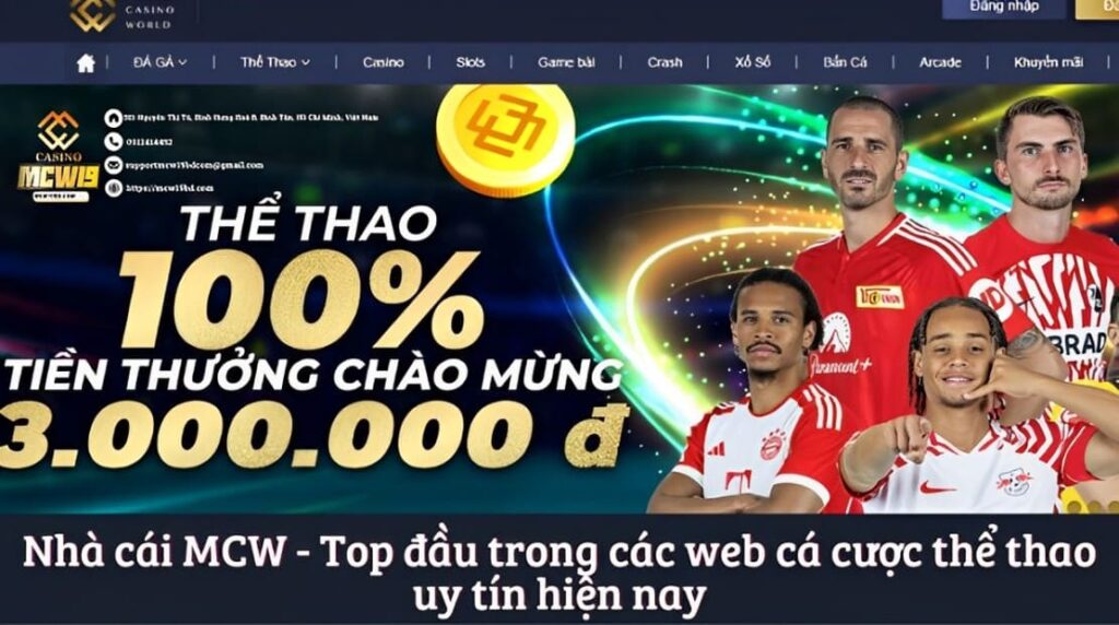 Khám Phá Thế Giới Cá Cược Với Thể Thao MCW19